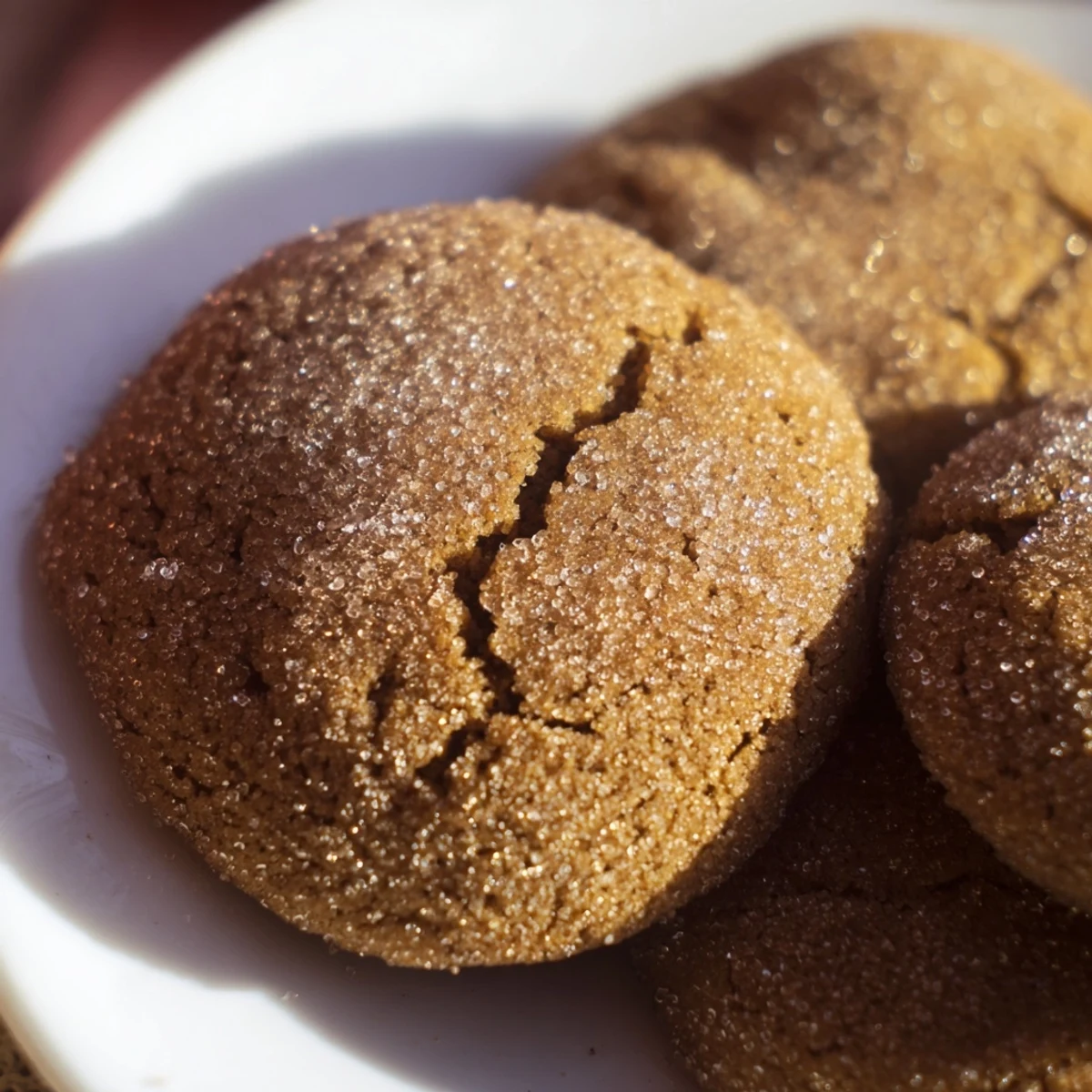 Soft-Baked Ginger Molasses Cookies