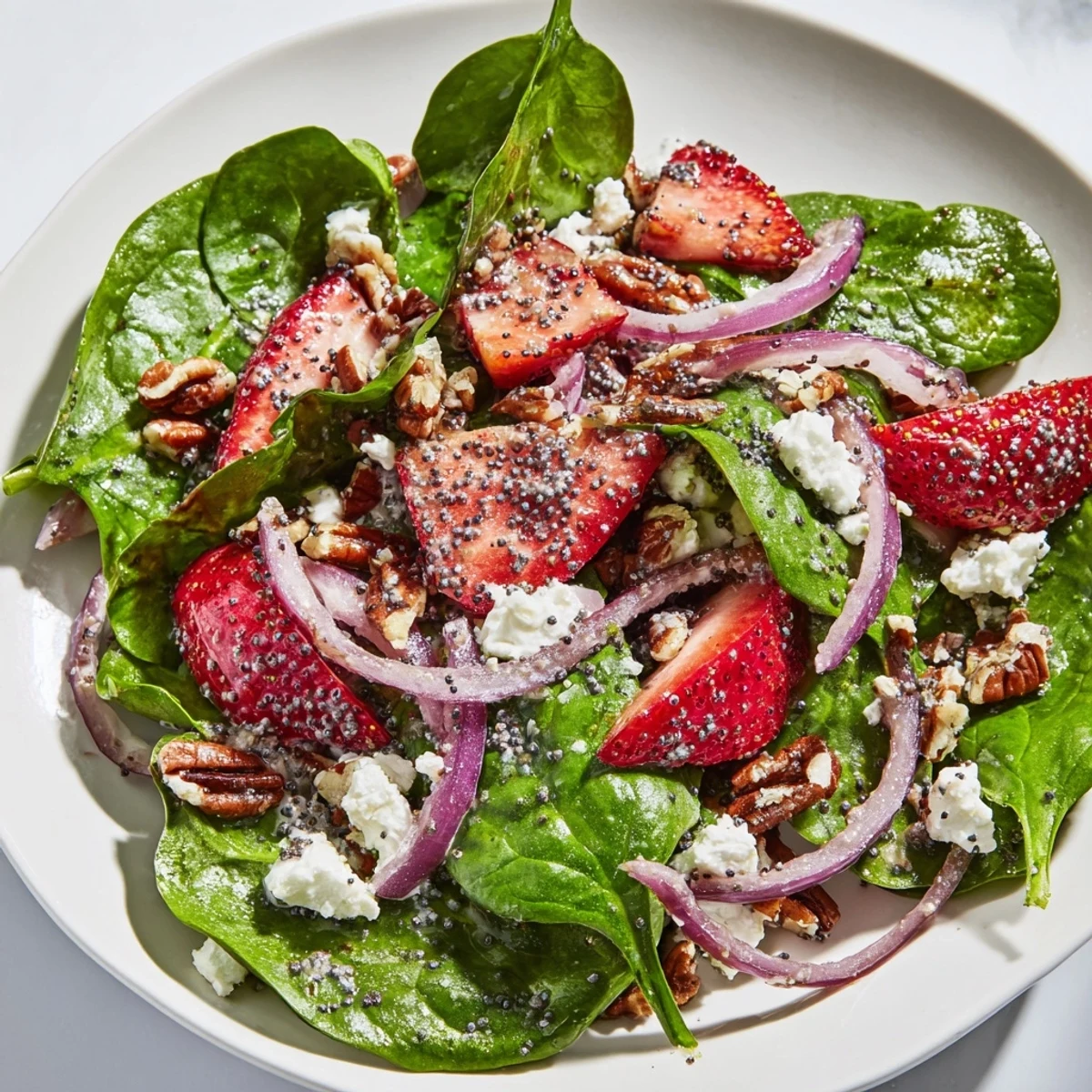 Spinach Strawberry Salad Mix