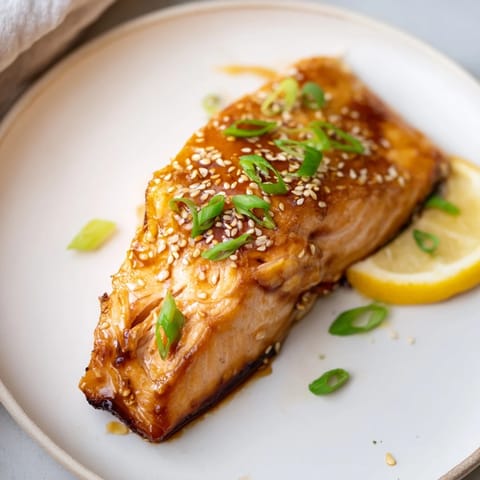 Ginger Soy Glazed Salmon