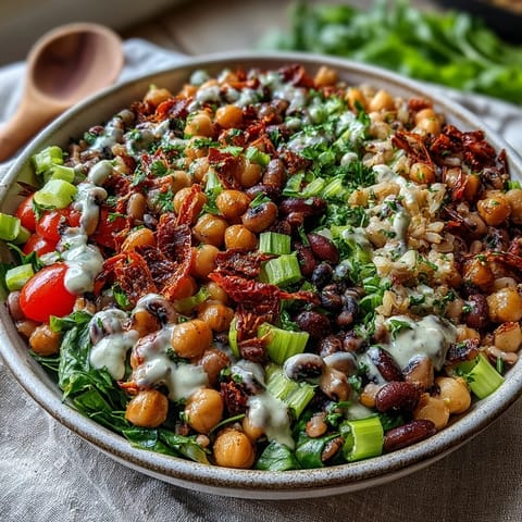 New Years Hoppin John Salad
