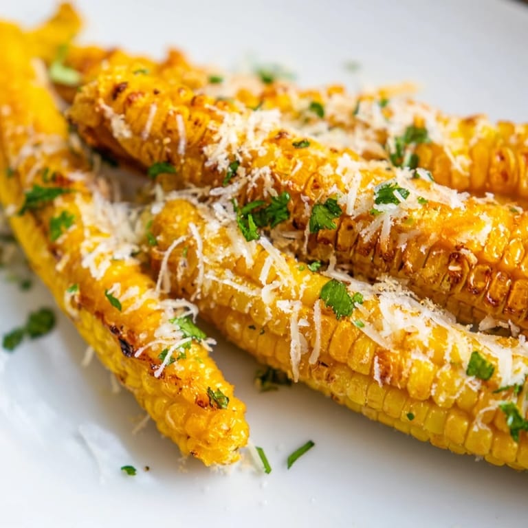 Hearty platter of roasted Cheesy Corn Ribs served with lime wedges, perfect for sharing at a backyard cookout or game day party.  