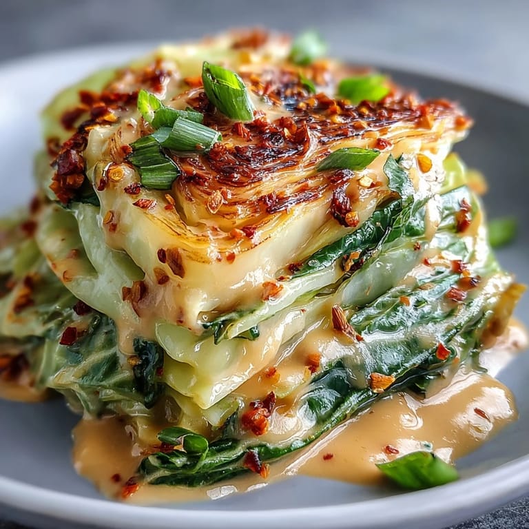 Tender Coconut Braised Cabbage served in a bowl, garnished with cilantro and toasted coconut flakes.